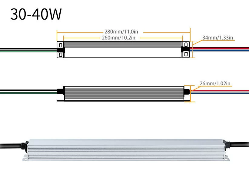 30-100W防水電源12V/24V/36V48V